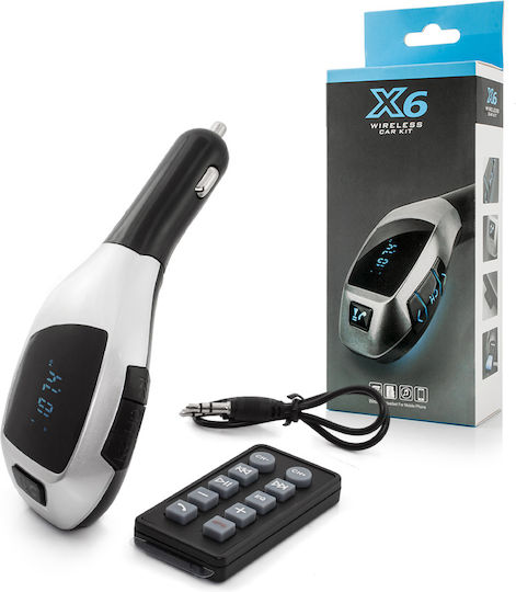 Auto FM-Transmitter mit Bluetooth MicroSD Wireless Car Kit Bluetooth