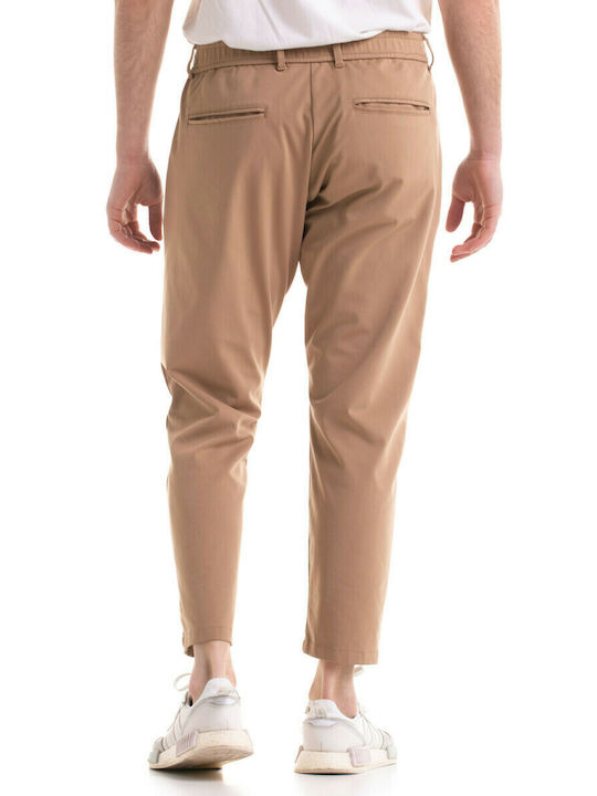 Scinn Noribu 122 Herrenhose in Lockerer Passform Beige