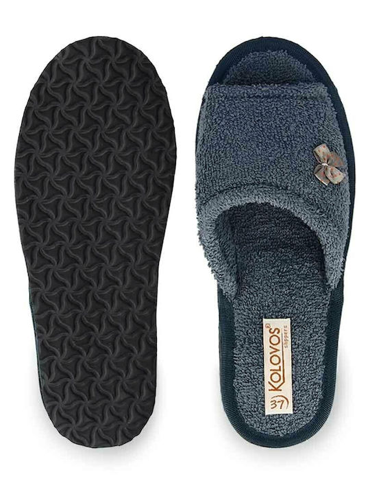 Terry Winter Women's Slippers Gray