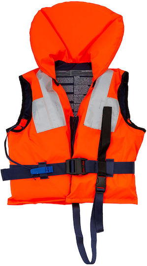 Eval Life Jacket Vest Adults Αφρού Νάξος με Άνωση 155 NT & Βάρος 70-90 Kg