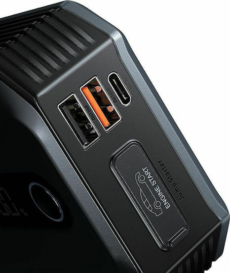 Baseus Super Energy Max Portable Car Battery Jump Starter 20000mAh with Power Bank / USB / Φακό 12V