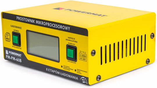 Powermat Φορτιστής Μπαταρίας Αυτοκινήτου 6/24V