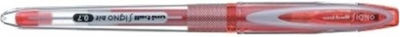 Uni-Ball Signo Bit UM-201-38 Pen Gel 0.38mm with Red Ink