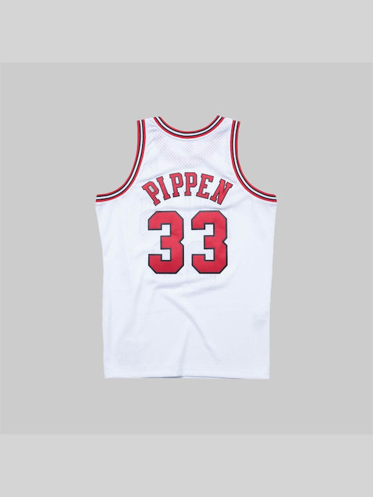 Mitchell & Ness C.Bulls 97' Scottie Pippen Swingman No33 SMJYAC18054-CBU Bărbătească Jersey de Performanță Baschet