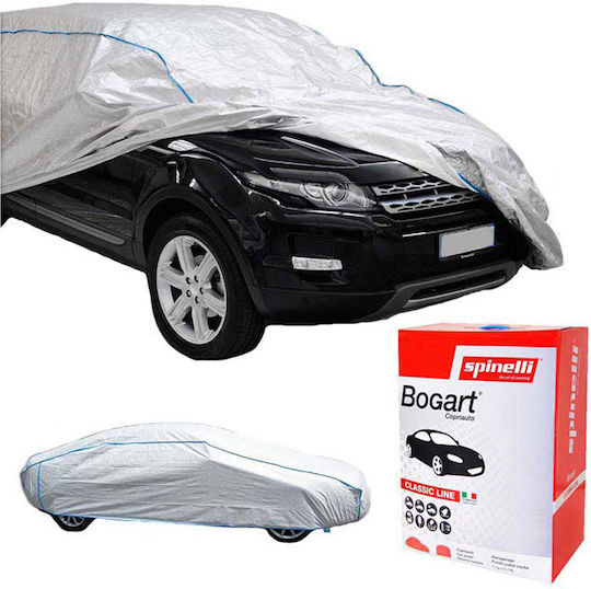 Tyvek Bogart Tyvek Κουκούλα Αυτοκινήτου S 382x163x146cm Αδιάβροχη που Στερεώνεται με Λάστιχο