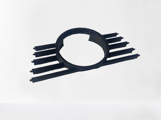 Arlon special Βάση Οργάνων Αυτοκινήτου Μονή 52mm Bmw Σειρά 5 E60-E61 2003-2010 για τοποθέτηση στον Αεραγωγό