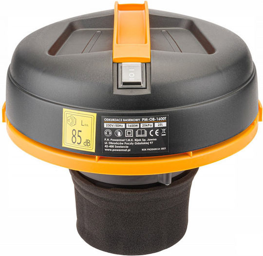 Powermat Aspirator Lichide / Solide 1600W Recipient 25lt