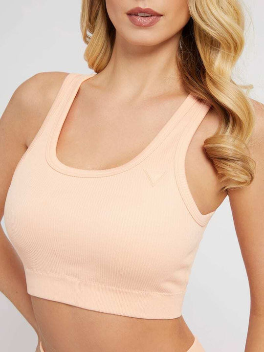Women's Sports Bra without Padding Orange