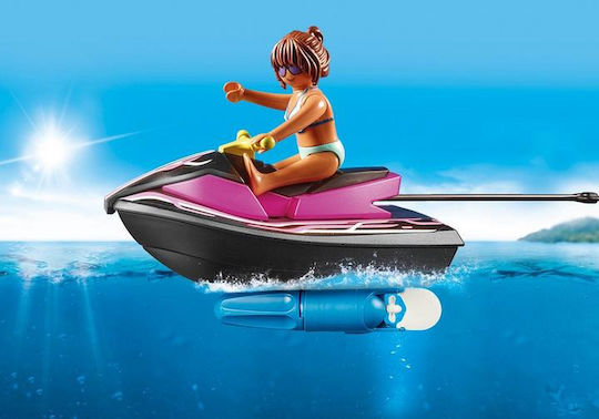Playmobil Family Fun Jet Ski With Banana Boat for 4-10 years old