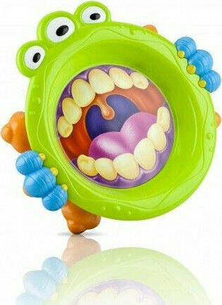 Nuby Baby Food Plate iMonster made of Plastic Green 4852622020