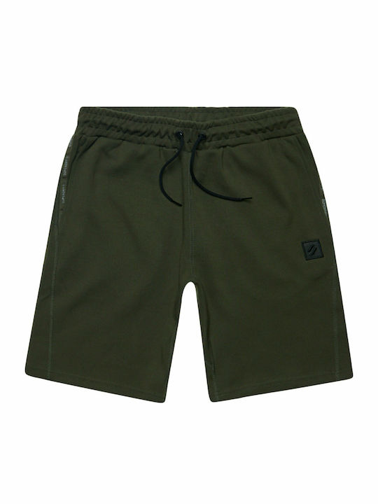Code Tech Men's Athletic Shorts Dark Moss