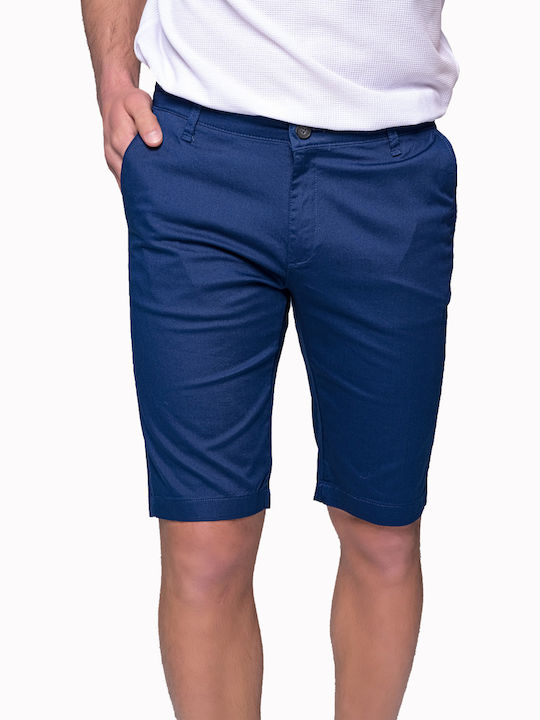 Herrenshorts Chino Blau