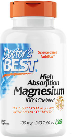 Doctor's Best High Absorption Magnesium 240 tabs