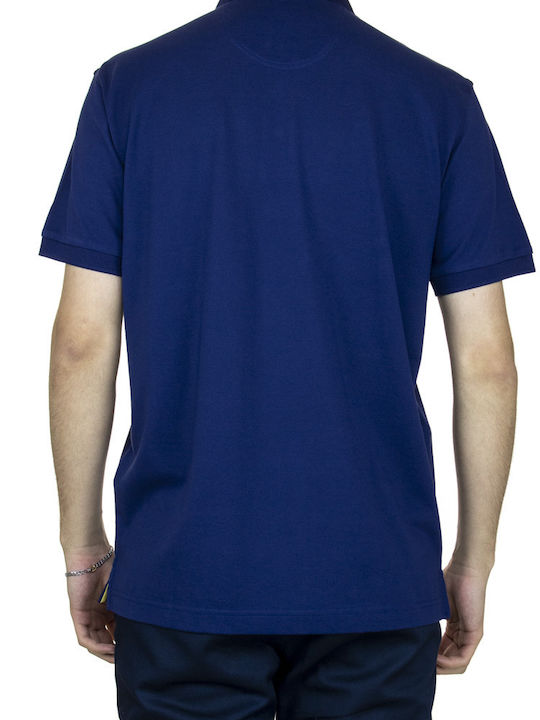 Guy Laroche Ανδρικό T-shirt Polo Navy Μπλε