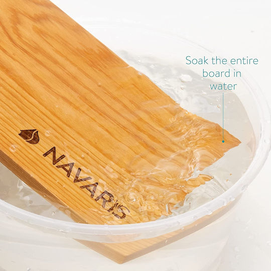 Navaris Πλάκα Ξύλου Καπνίσματος για Ψησταριά με Άρωμα Κέδρου 6τμχ