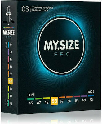 My Size Pro 53mm Condoms 3pcs