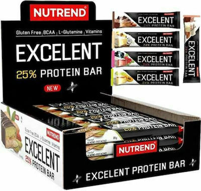 Nutrend Excelent Bars with 24% Protein & Flavor Coconut Pineapple 18x85gr