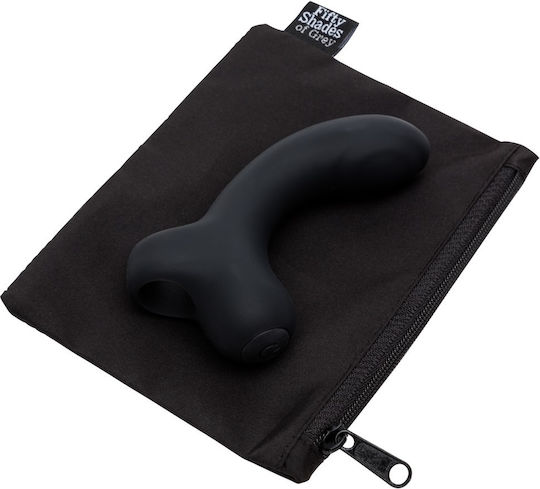 Fifty Shades of Grey Sensation G-Spot Vibrator Finger Finger Vibrator Black