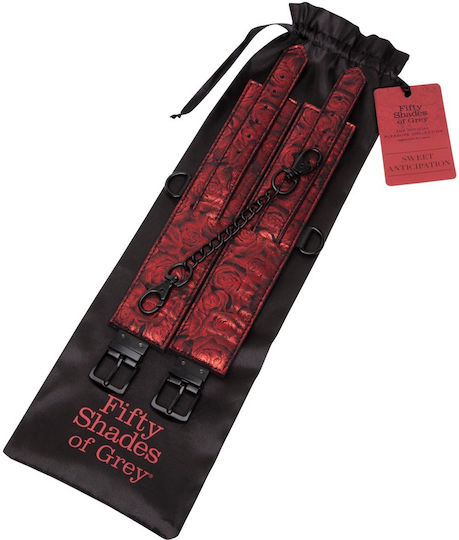 Fifty Shades of Grey Sweet Anticipation Adjustable Wrist Cuffs Handcuffs in Gray Color