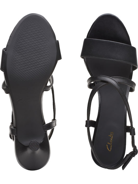 Amali Buckle Сандали Черни