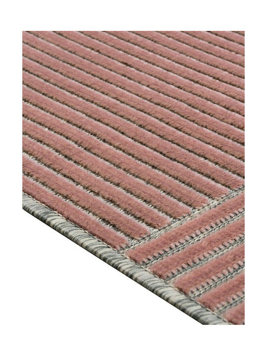 Madi Estio Tizzy Rug Rectangular Summer Wicker Pink