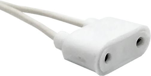 Power Socket with Socket G13 in White color Set 1pcs 3512