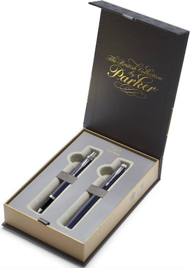 Parker IM Pen Set Rollerball Core Blue in a case (Μiscellaneous Designs) (in a paper cassette)