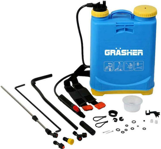 Grasher Ψεκαστήρας Πλάτης με Χωρητικότητα 16lt 3bar