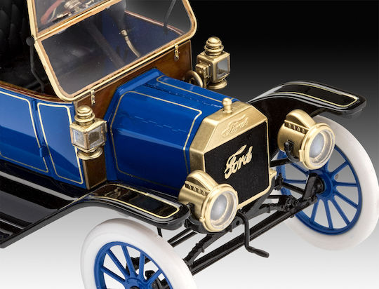 Revell 1913 Model T Road Static Car Model 1:24 with Glue and Colours 14.4x7.1x8.7cm 107pcs