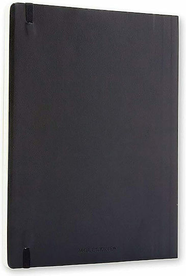 Moleskine Notebook Ruled with Elastic Black
