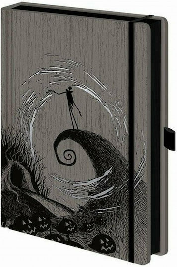 Pyramid International Nightmare Before Christmas Spiral Hill Σημειωματάριο A5 Μαύρο