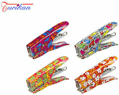 Turikan Hand Stapler with Staple Ability 10 Sheets (Μiscellaneous colours)