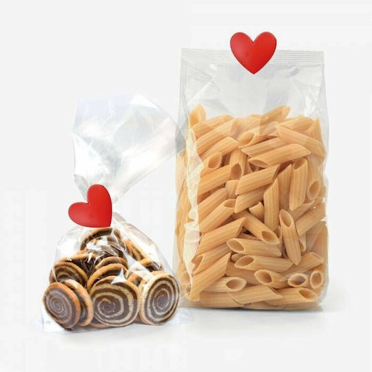 Legami Milano Cleme Plastice Hearts Roșii 6buc