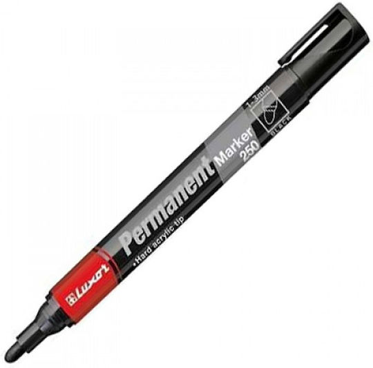 Luxor 250 Permanent Marker 3mm Black