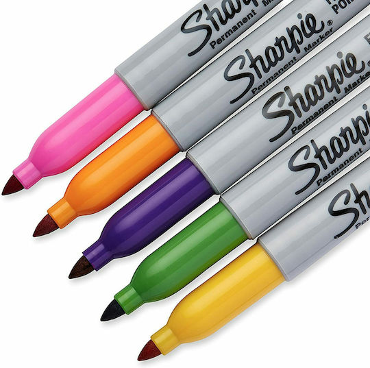Sharpie Fine Μαρκαδόροι Ζωγραφικής 1mm Λεπτοί Σετ 12 χρώματα