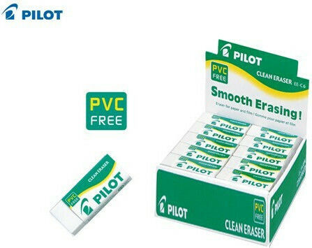 Pilot Eraser for Pencil and Pen 1pcs White