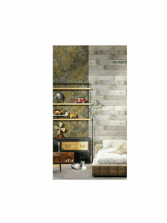 Wallpaper Friends & Coffee 2 Grey/beige L1005xW53cm