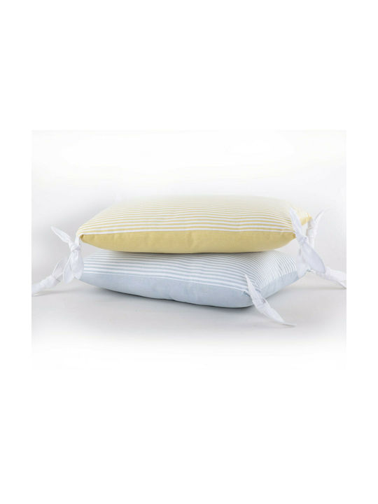 Nef-Nef Homeware Διακοσμητικό Μαξιλάρι Κούνιας Deco Time Πολύχρωμο 45x30cm
