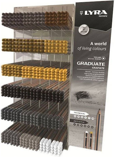 Lyra Graduate Graphite Μολύβι 3H