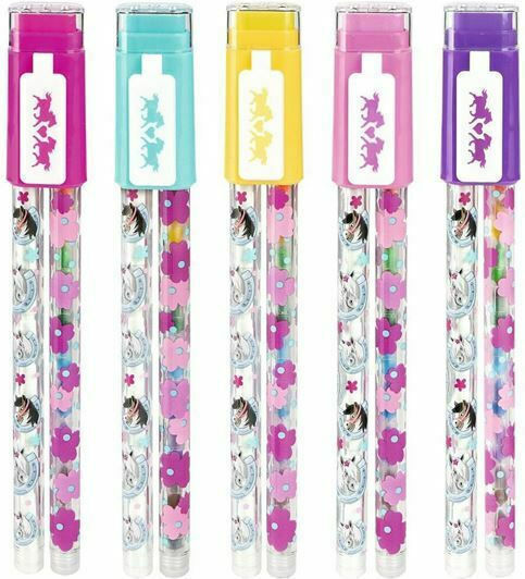 Moses 2-σε-1 Stacking Pencils Μηχανικά Μολύβια Πλαστικά 1τμχ (Διάφορα Σχέδια/Χρώματα)