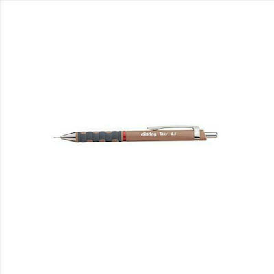 Rotring Tikky Mechanischer Bleistift zum Zeichnen 0.5mm mit Radiergummi Braun