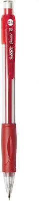 Bic Velocity Mechanical Pencil 0.5mm for Drawing with Eraser Red