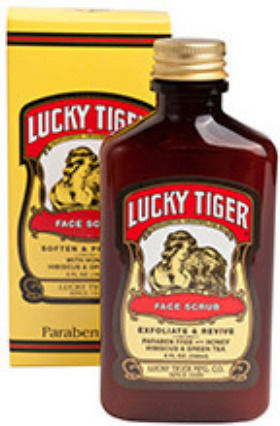 Lucky Tiger Κρέμα για Scrub Προσώπου 150ml
