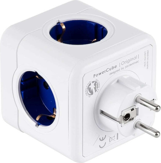 GloboStar PowerCube with Surge Protection 5 Positions