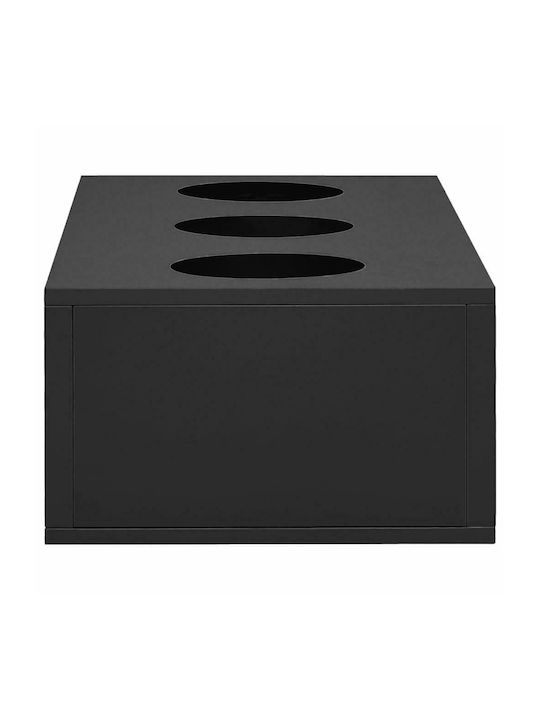 Double-leaf Metallic Outdoor Storage Cabinet with Locking Capability with 2 Shelves Anthracite 90x40x102 cm