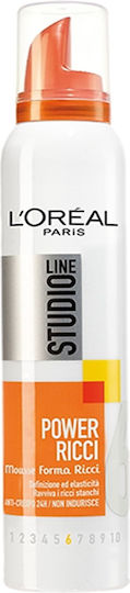 L'Oreal Paris Studio Line Curl Power Mousse 6 Αφρός Μαλλιών Μπούκλες 200ml
