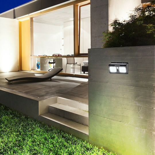 Rabalux Ostrava Montat pe perete Lampă Solară 2.4W 225lm Alb Natural 4000K cu Senzor de Mișcare IP44