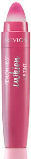 Revlon Kiss Cushion Lippenstift-Farbe Flüssiges Lippenstift 210 Pretty Kiss 4.4ml