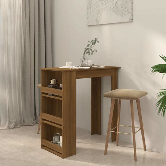 Sonoma Walnut Bar Table Wooden Brown Walnut 102x50x103.5cm