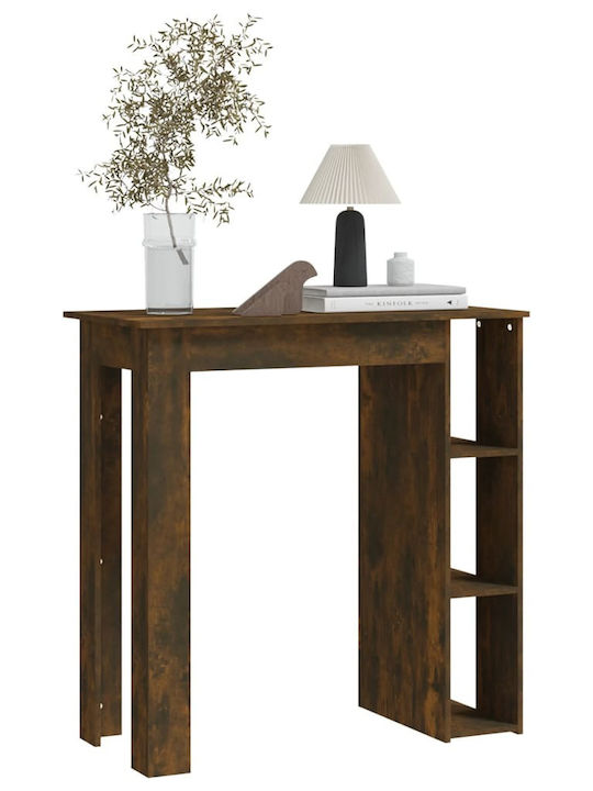 Table Bar Wooden Smoky Oak 102x50x103.5cm